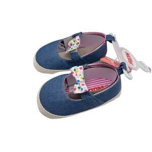 Nuby Infant Boy Baby Shoes Sz 6-12M